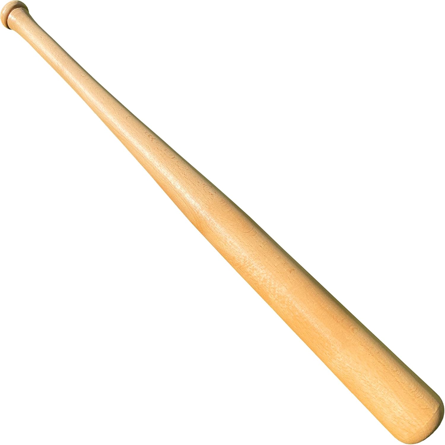 Genuine Solid Beech Wood Baseball Bat - 27 Inch 23 Oz - Tball Bat, Self Defense, Weight Training, and Pickup Games - Classic and Timeless Design - KOTIONOK